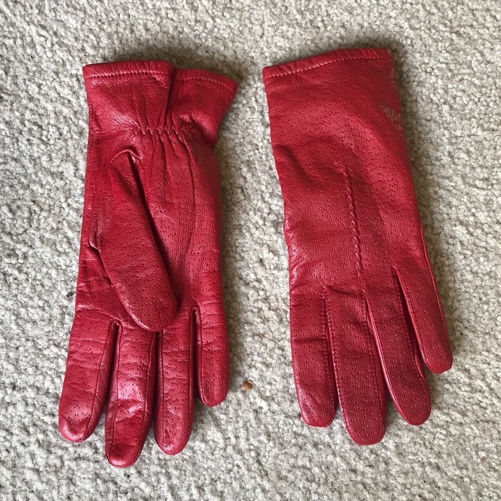 Vintage FOWNES Women’s Leather Gloves (size 7)